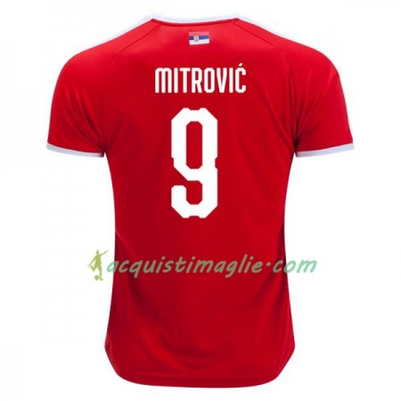 Divisa di Calcio Serbia Mitrovic 9 Prima Mondiali 2018